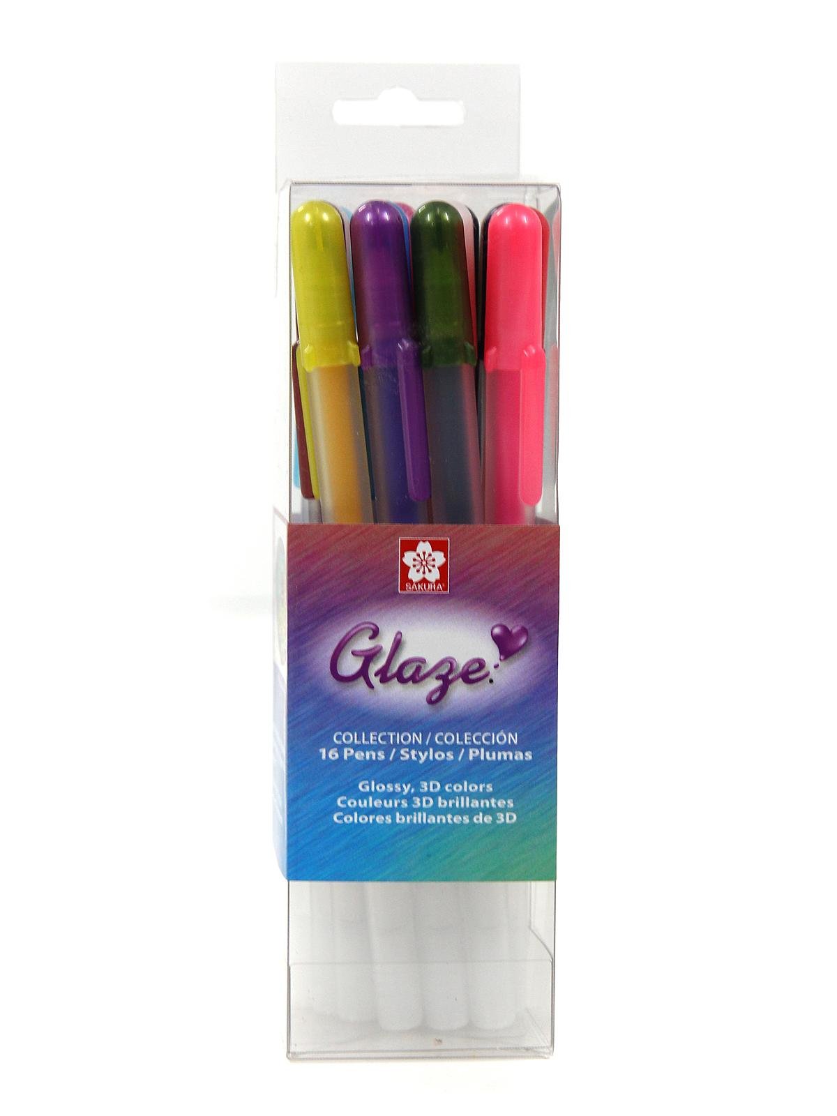 Gelly Roll Glaze Pens assorted, set of 16