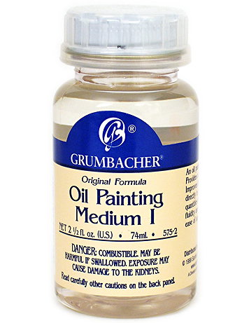 Grumbacher - Oil Painting Medium I - Each