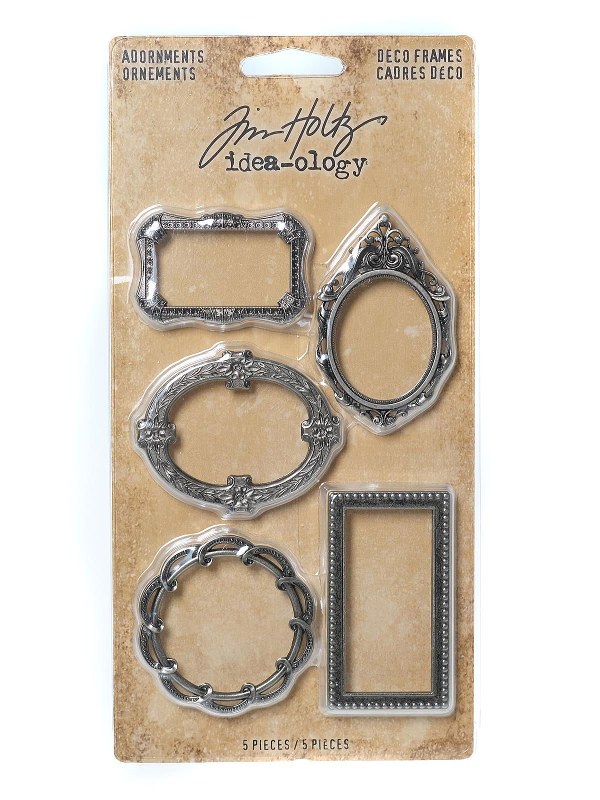 Deco Frames Adornments Antique Nickel Finish