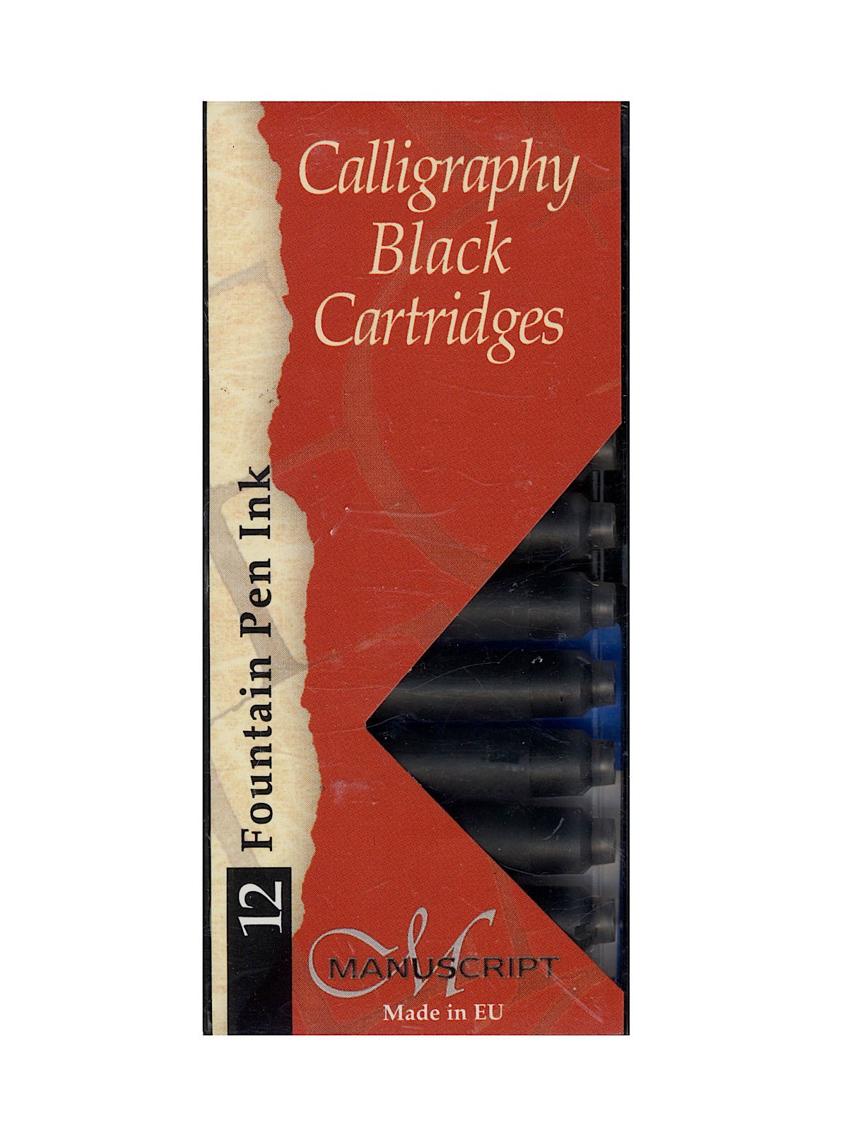 Manuscript Calligraphy Ink 6pc Black 