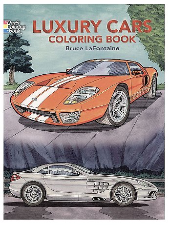 Dover - Luxury Cars Coloring Book - Luxury Cars Coloring Book