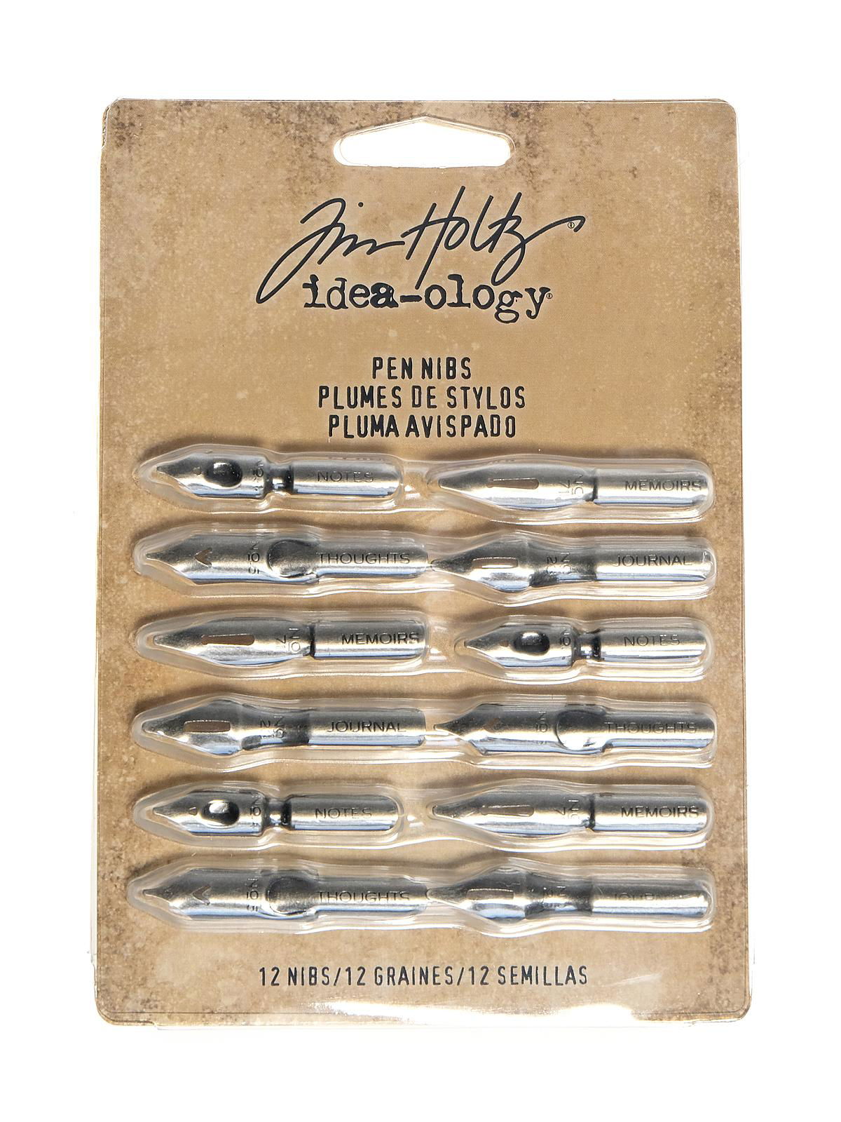 Pen Nibs, Antique Nickel