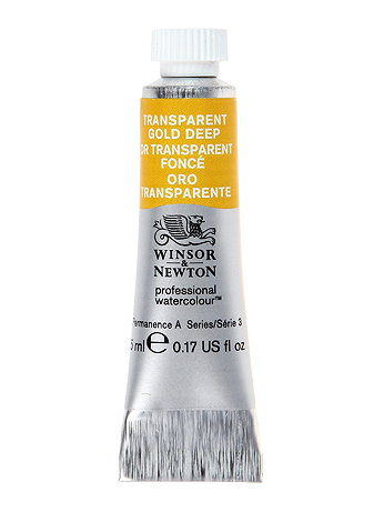 Winsor & Newton - Professional Water Colours - Transparent Gold Deep, 5 ml, 547