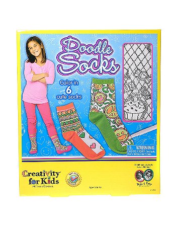 Creativity For Kids - Doodle Socks - Each