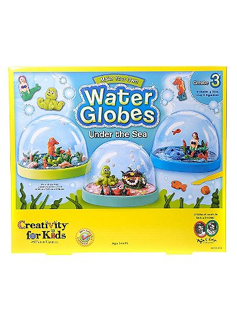 Creativity For Kids - Make Your Own Water Globes Under the Sea - Each