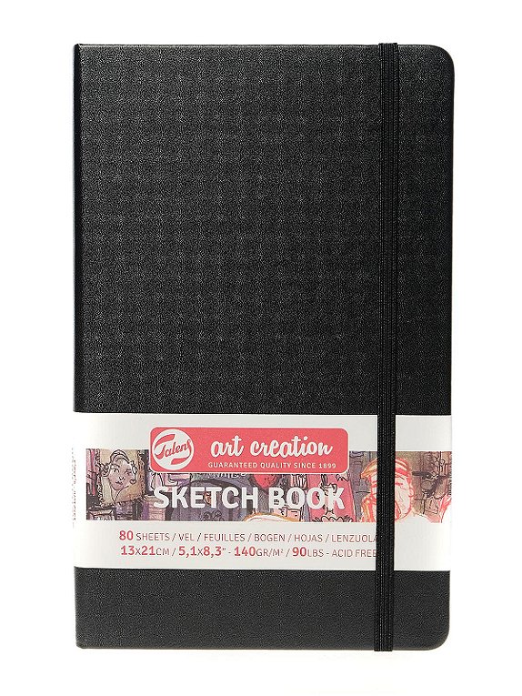 Sketchbook Coral Red 12 x 12 cm 140 g 80 Sheets