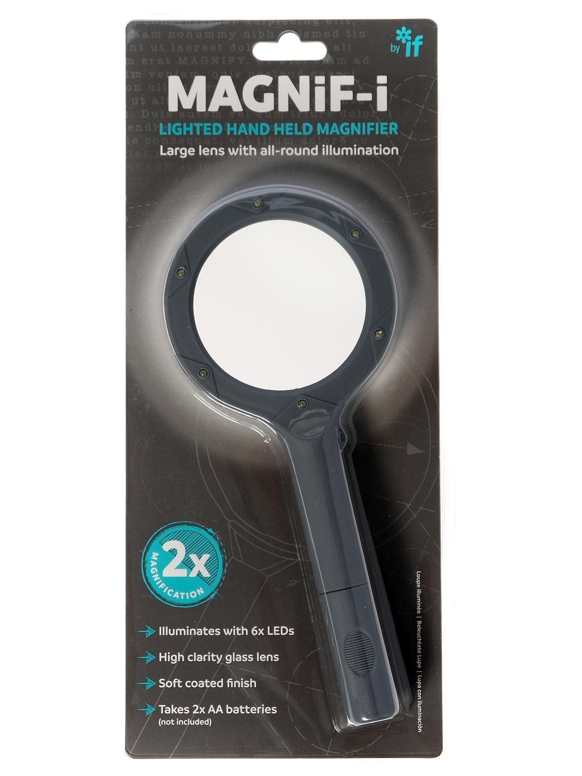 Hand Held Lighted Magnifier