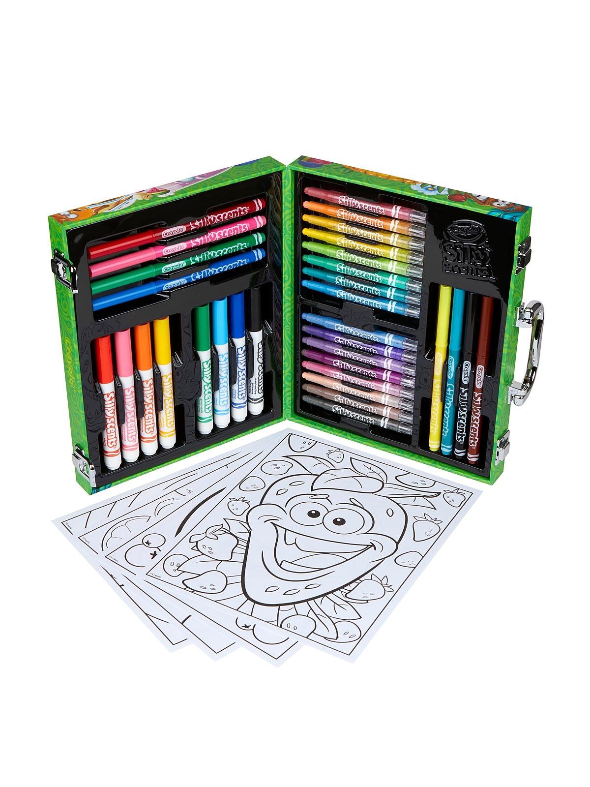  Crayola Silly Scents Inspiration Art Case (80pcs
