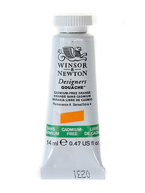 Winsor & Newton : Designer Gouache Paint : 14ml : Sepia