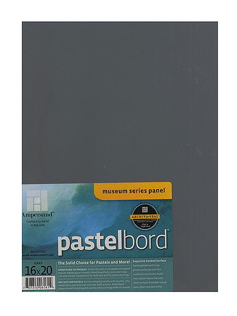 Ampersand - Pastelbord - 16 in. x 20 in., Gray, Each