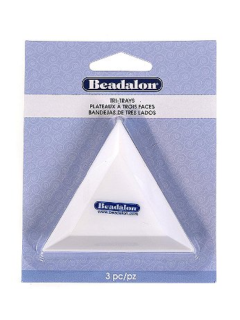 Beadalon - Tri-Trays - Pack of 3