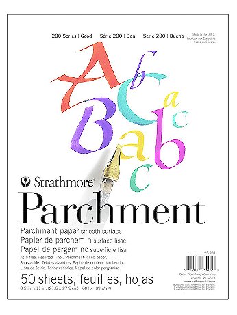 Strathmore - Student Art Parchment Pad - 8 1/2 in. x 11 in.