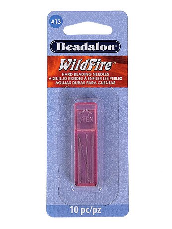 Beadalon - Wildfire Hard Needles - Pack of 10
