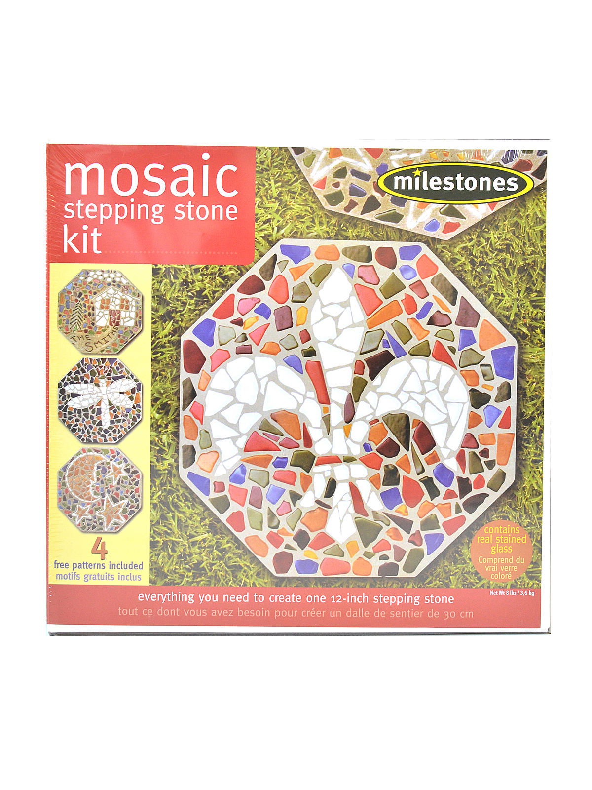 Milestones Mosaic Stepping Stone Kit | MisterArt.com