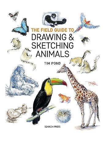 Search Press - The Field Guide to Drawing & Sketching Animals - Each