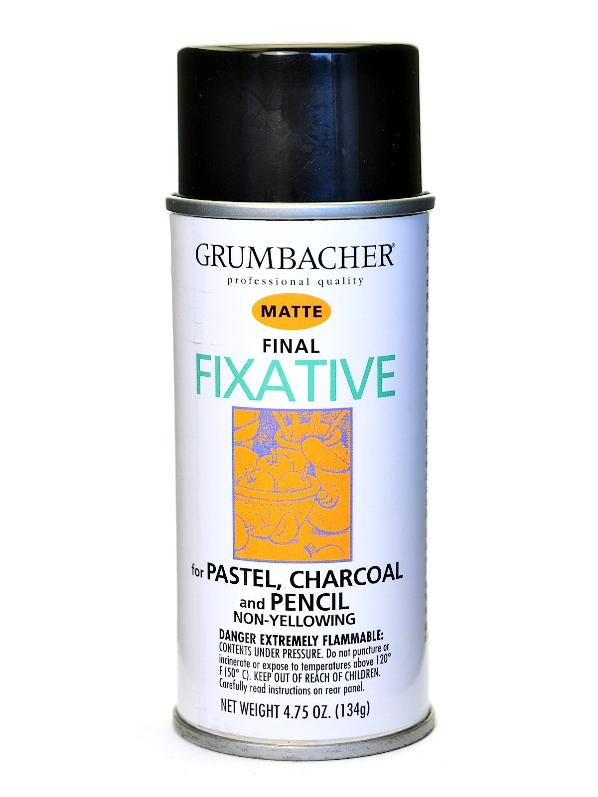 Hard Final Spray Fixative matte, 4.75 oz.
