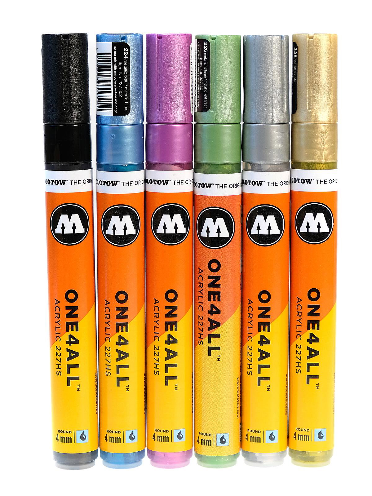 Molotow : One4All : 127HS-Co : Acrylic Markers : 1.5mm