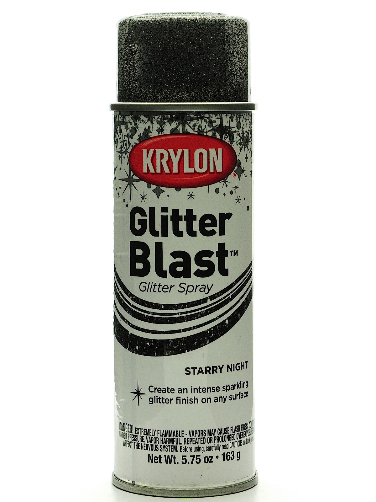 Krylon Glitter Blast Spray Paint - Starry Night, 5.75 oz can