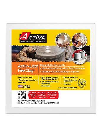 Activa Products - Activ-Low Fire Clay - 5 lb.
