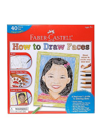 Faber-Castell - World Colors How to Draw Faces - Set