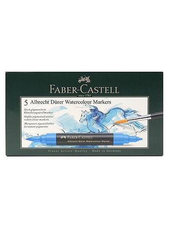 Faber-Castell - Albrecht Durer Watercolor Marker Sets - Set of 5