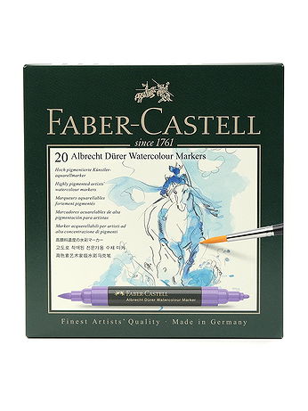 Faber-Castell - Albrecht Durer Watercolor Marker Sets - Set of 20