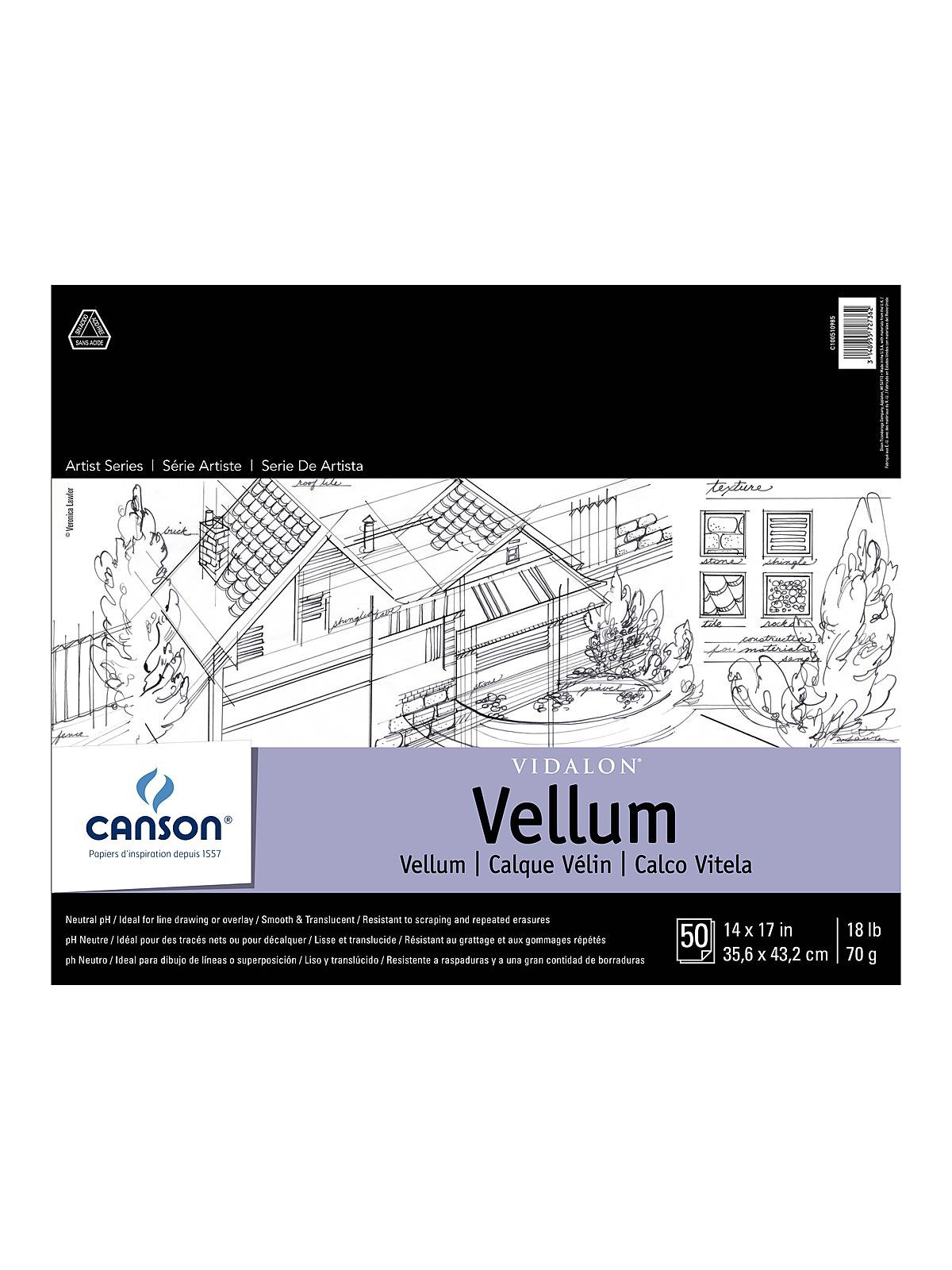 Vidalon Vellum Sheets 19.5X25.5