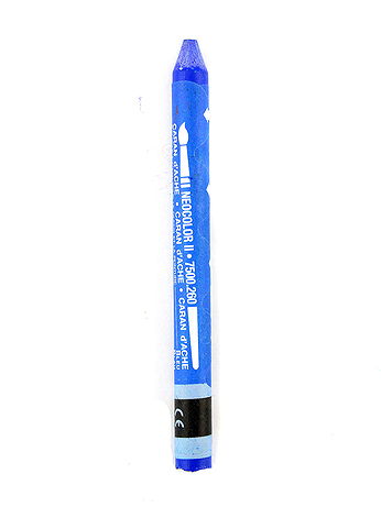 Caran d'Ache - Neocolor II Aquarelle Water Soluble Wax Pastels - Blue