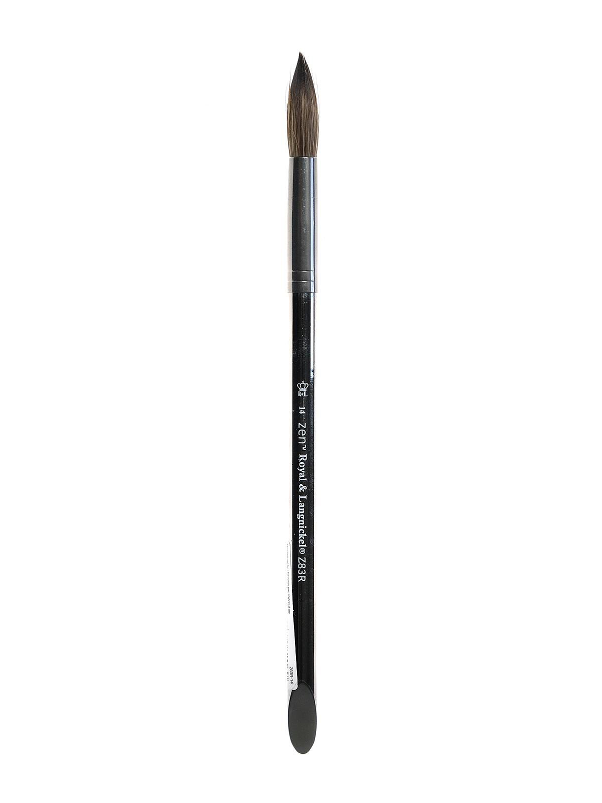 Royal & Langnickel - ZEN 83 Series 5pc Watercolor Artist Paint Brush Pack -  Oval Variety 