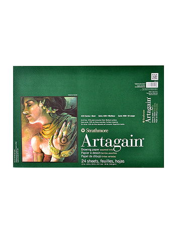 Strathmore - 400 Series Artagain Pads - Assorted Tints, 12 in. x 18 in.