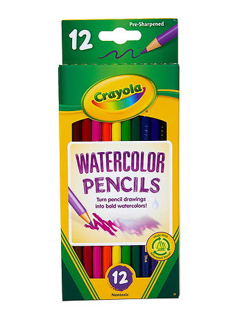 Crayola - Watercolor Colored  Pencils - Box of 12