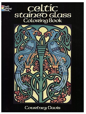 Dover - Celtic Stained Glass-Coloring Book - Celtic Stained Glass-Coloring Book