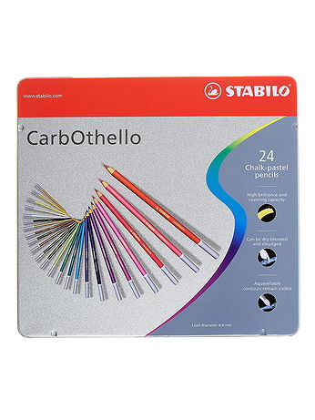 Stabilo - CarbOthello Chalk-Pastel Pencil Sets - Set of 24