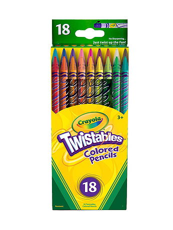 Crayola - Twistables Colored Pencils - Set of 18