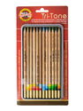 Koh-I-Noor - Tri-tone Multi-colored Pencils set of 12