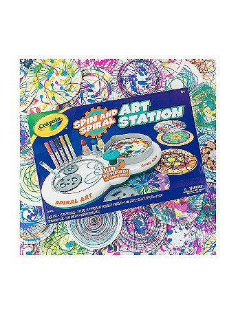 Crayola - Spin and Spiral Art Station - Set