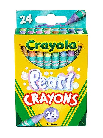 Crayola - Pearl Crayons - Pack of 24