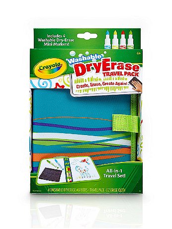 Crayola - Dry Erase Washable Travel Pack - Set