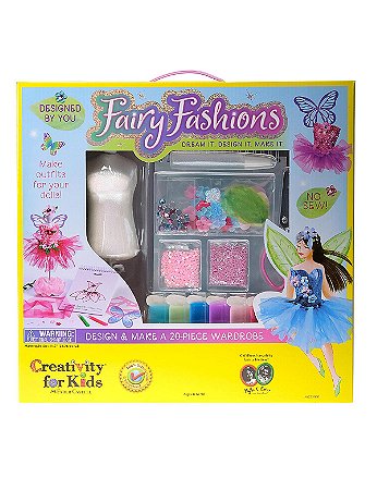 Creativity For Kids - Designed by You Fairy Fashions - Kit