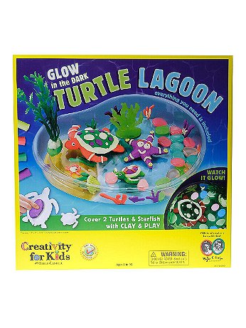 Creativity For Kids - Glow in the Dark Turtle Lagoon - Kit