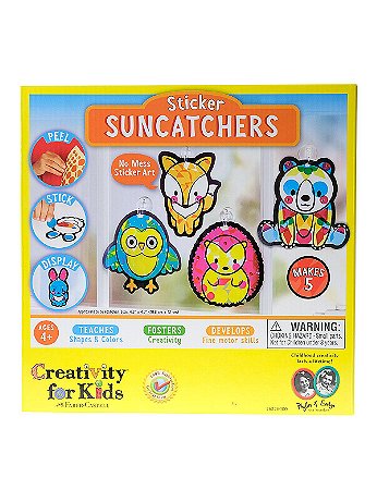 Creativity For Kids - Sticker Suncatchers - Kit