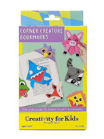 Creativity For Kids - Corner Creature Bookmarks Mini Kit - Each