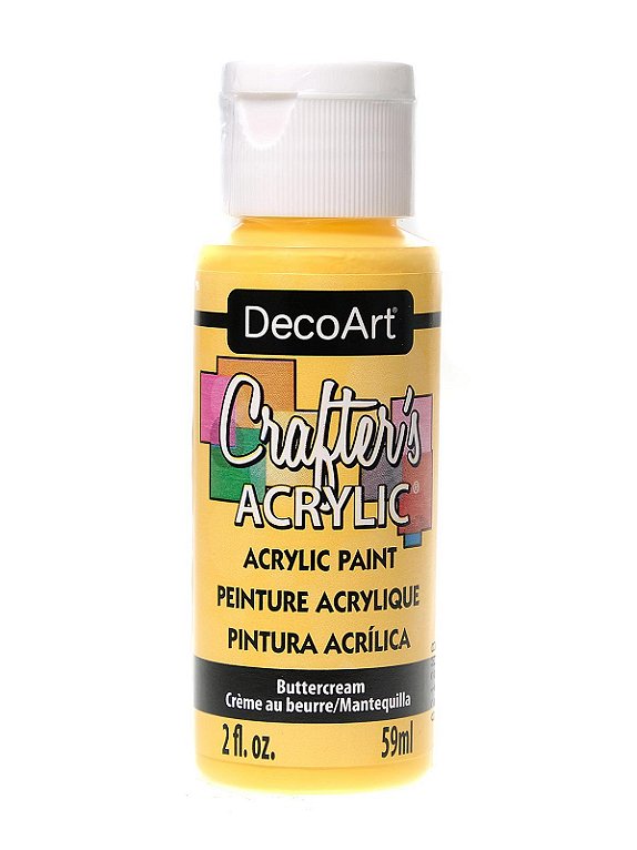 DecoArt Crafter's Acrylic Paint, 2 oz., Antique Gold