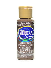 Fawn Americana Acrylics DA242-3 Medium Golden Brown Acrylic Paint