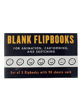 Peter Pauper - Blank Flipbooks 3 pack - Each