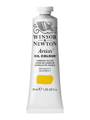 Winsor & Newton - Artists' Oil Colours - Cadmium Yellow, 108, 37 ml