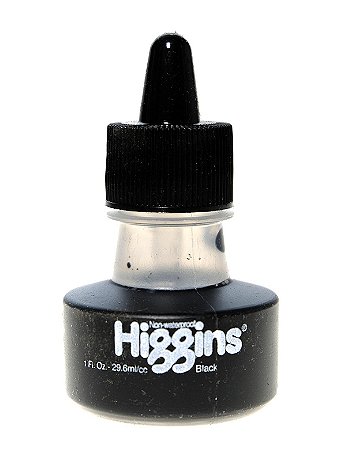 Higgins - Non-Waterproof Black Ink - 1 oz.