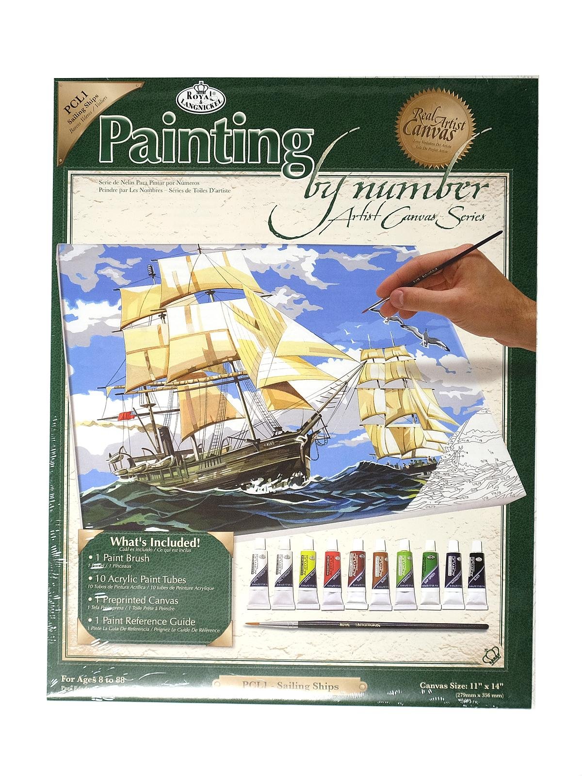 Large size Paint by Numbers Canvas for Adults