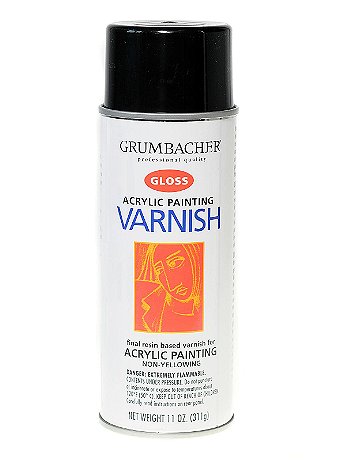 Grumbacher - Acrylic Painting Varnish - 11 oz.