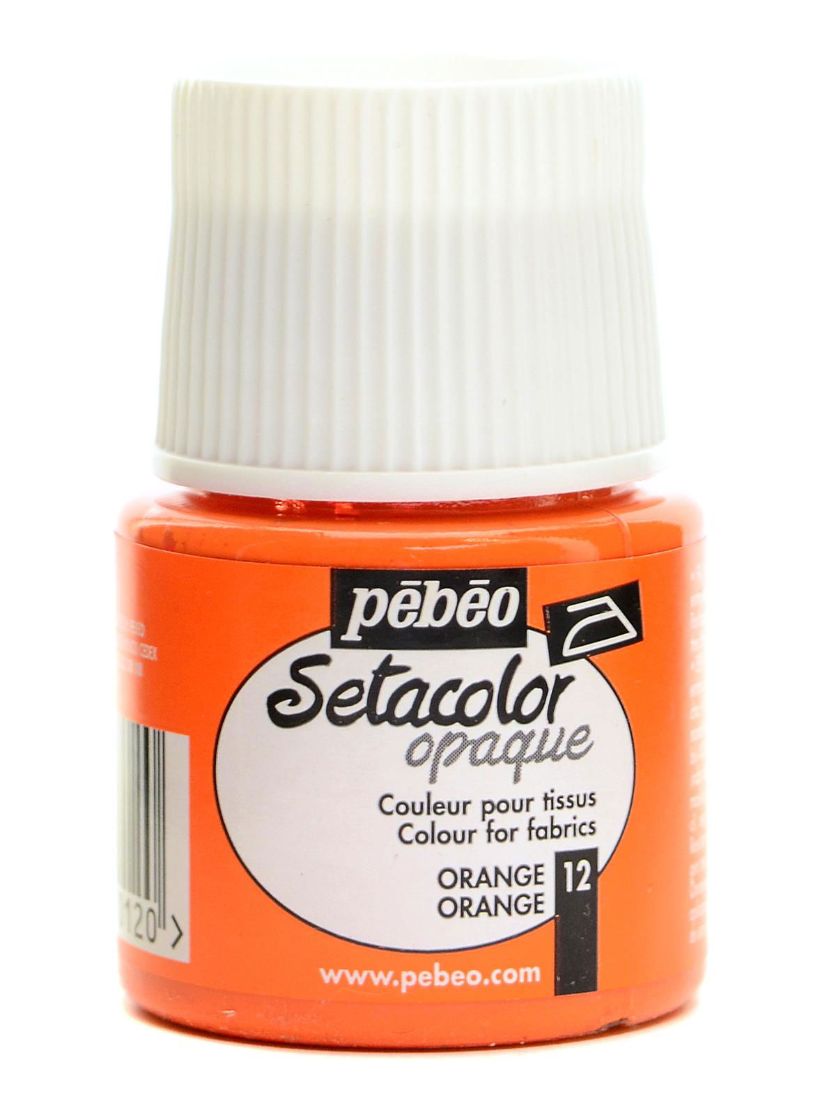 Pebeo Setacolor Opaque Fabric Paint - 80 Red - 45ml only for 3.30